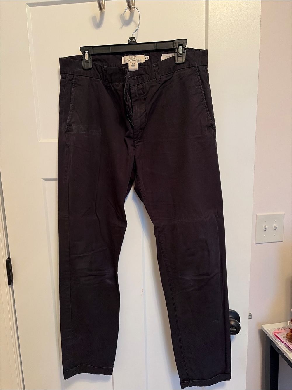 H&M Men’s Chinos in Dark Brown
